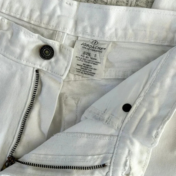 VINTAGE Jordache White Jeans - Picture 6 of 6